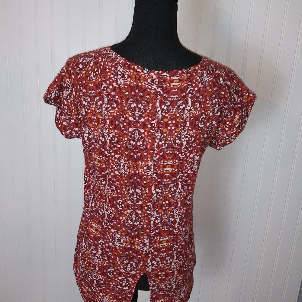 Lucky Brand printed short sleeve tee size … - Picture 4 of 8